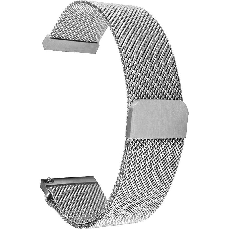 Watchbands Quick Release Strap 14/16/18/20/22/24mm Stainless Steel Tape Suction Flat Head