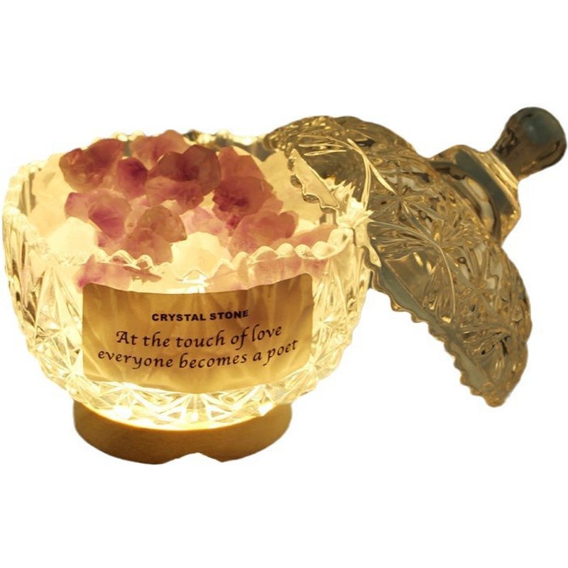 Natural Salt Stone & Healing Crystal Home Decor Gift For Relaxation, Meditation, Yoga