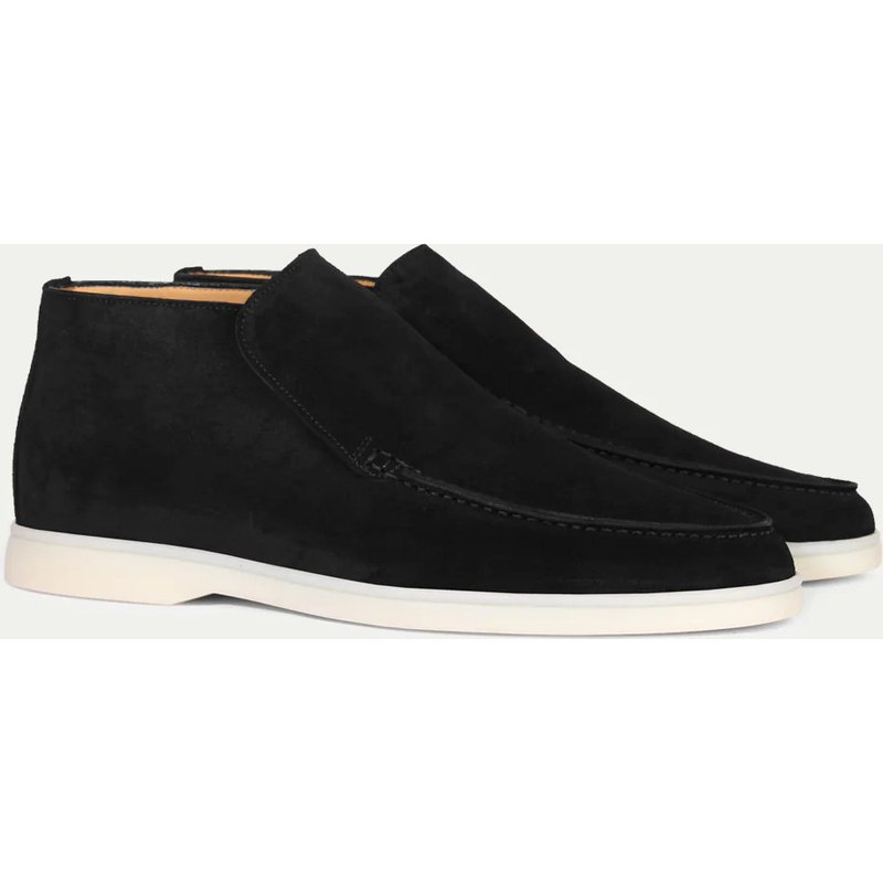 2025s 2024 New Men's Loafers British Style Lightweight Moccasins Size 48