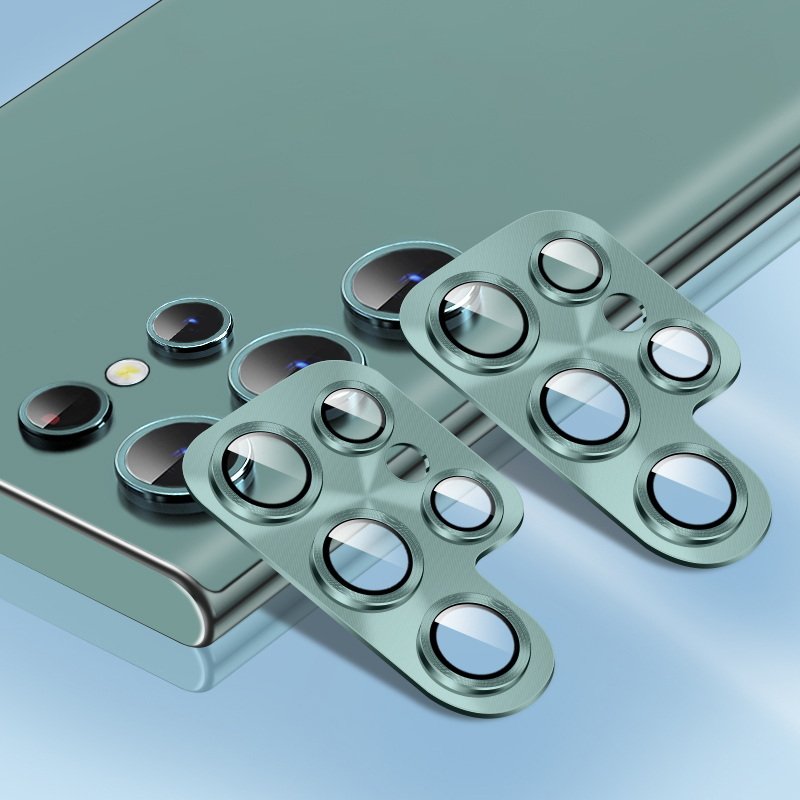 Ultra-thin Metal Camera Cover Lens Screen Protector for Samsung Galaxy S22Ultra Lens Case Scratch Resistant for Samsung