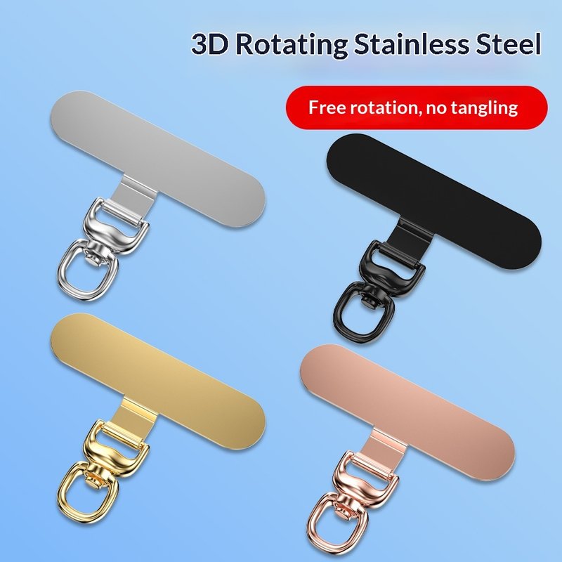 CyberGear CyberGear Lanyard Metal Clip Ultra-Thin Stainless Steel Spacer Phone Case Hanging Chain Fixed Connection Patch