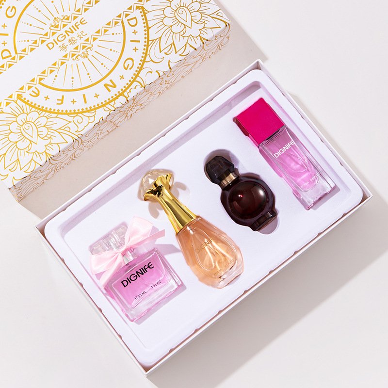 Cross-Border Wholesale Li Fei Red Poison Perfume Set Gift Box Long-Lasting Fresh Niche Women's