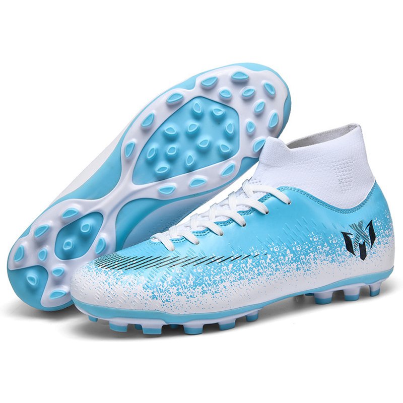 Soccer shoes Boys Girls Student grass game training FG long spike crushed spike sneakers