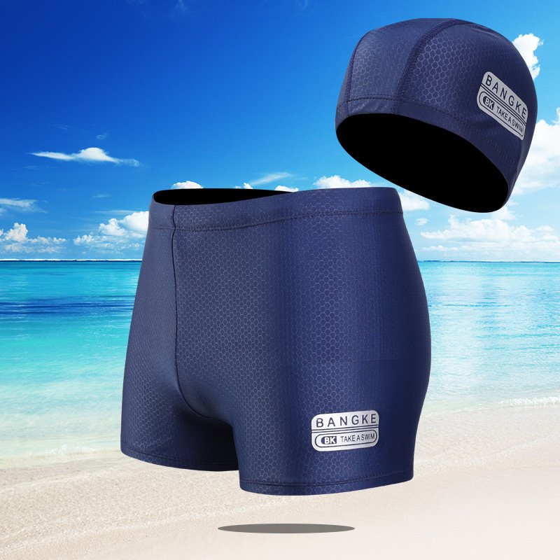 Man's clothing Men's adult Boxer fitness men's swimsuit men's swimsuit set