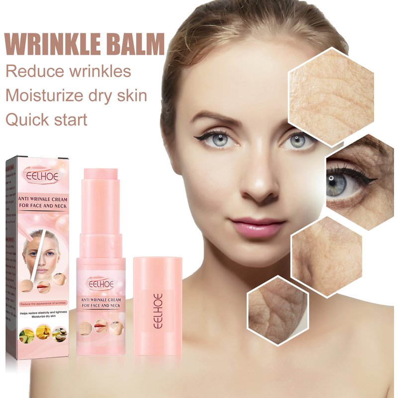Anti Aging Cream Collagen Facial Firming Wrinkle Remover Cream Stick Neck Lighten Fine Line Nourish Moisturize Skin Care Female