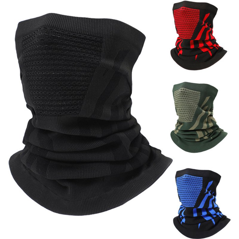 Winter Cycling Mask Ski Warm Windproof Cold Headgear Outdoor Sports Mountaineering Ear Protection Warm Neckband