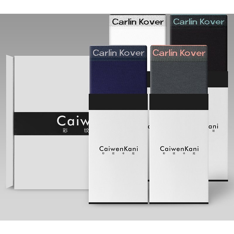 Men's Boxer Briefs 4-Pack - Breathable Cotton Modal Underwear Set, Soft & Comfortable, Mid-Rise Waistband, Multipack For Everyday Wear