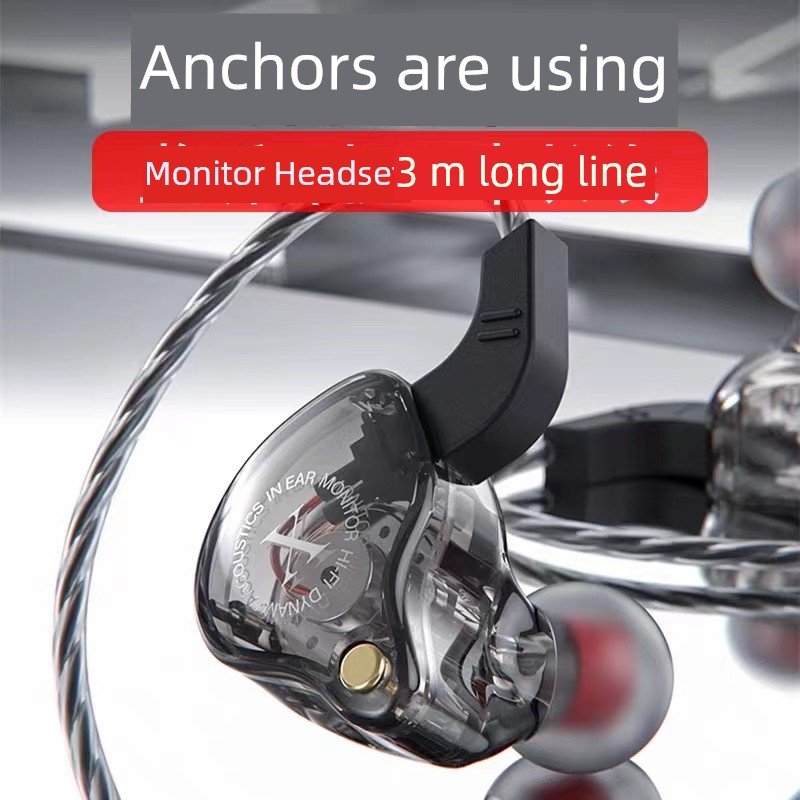 Fengge X2 Original 6d In-Ear 1.2 With Earphone And 3 M Long Sound Card Monitor Without Microphone