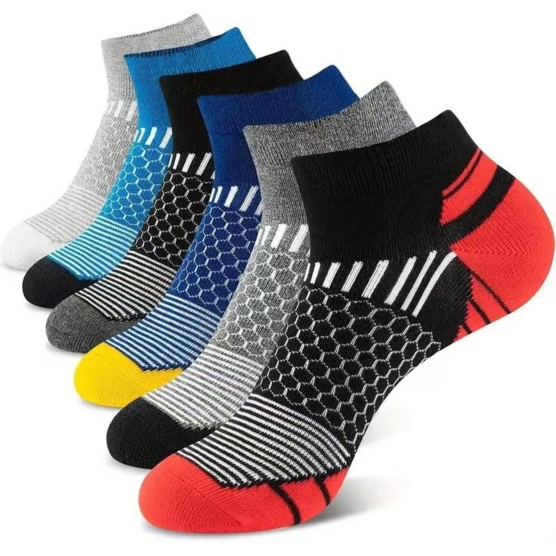 Unisex Sports socks Running basketball outdoor socks men's breathable wicks socks boat socks