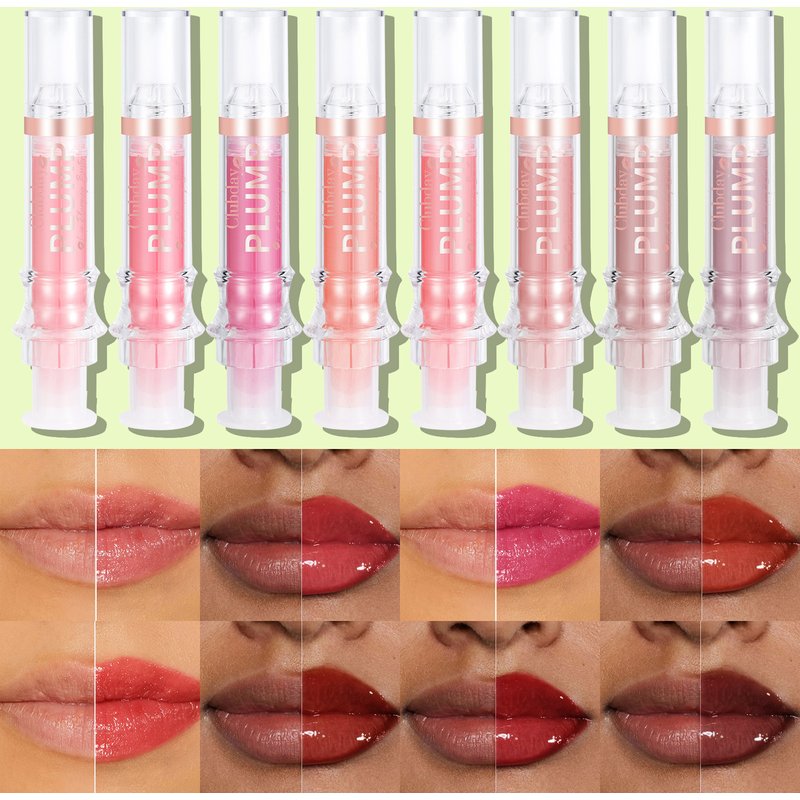 Hot selling moisturizing mirror lip oil water light plump lip needle tube lip glaze makeup