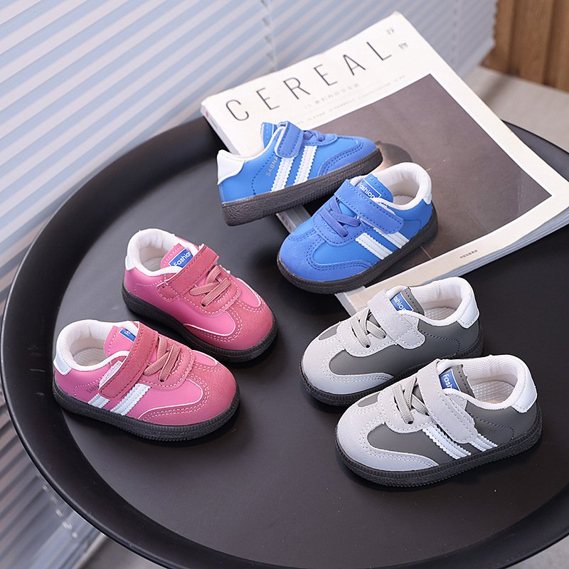 Toddler Shoes Spring And Autumn Baby Shoes Soft Bottom Non Slip Beginner Baby Shoes 1 2 Years Old 0 Anti Fall Korean Version All Match