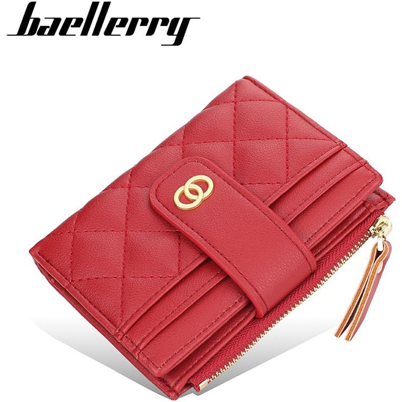 Wallets Small Card Holders Classic Short Top Quality Leather Female Purse Zipper Wallet For Women Carteria