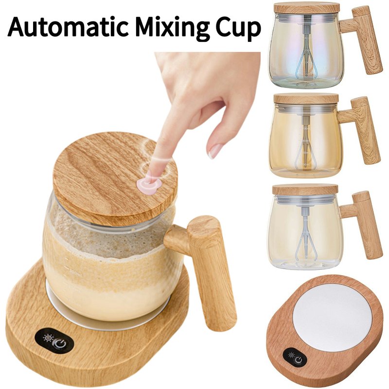 400ml Mini Portable Blender for Kitchen Coffee Tea Mixer Mchine Automatic Electric kitchen Mixing Cup for Hot Chocolate Milk