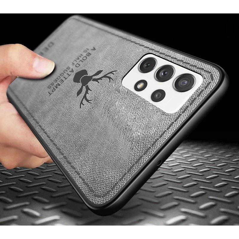 Luxury Fabric Cloth Case For Samsung Galaxy S22 S21 S20 FE S10 S9 S8 Plus Note 20 Ultra 10 Pro A51A52 A71 4G A32 A72 Cov