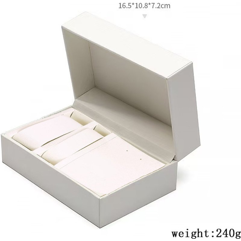 Luxury Watch Box Set – 5-Piece Flip Leather Watch & Jewelry Storage Case, Premium Gift Packaging