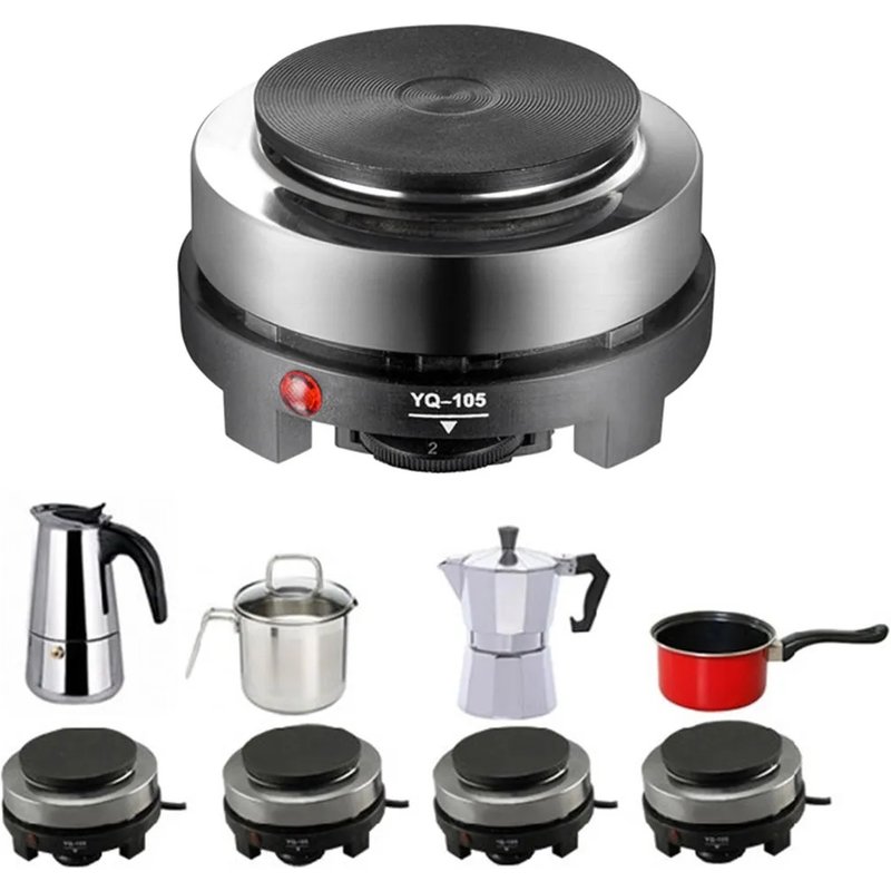 220V-230V 500W Mini Electric Heater Stove Hot Cooker Plate Milk Coffee Heating Furnace Multifunctional Kitchen Appliance EU Plug