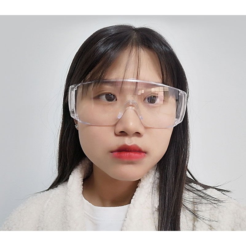 Factory spot shutter anti-fog goggles anti-splash sand-proof transparent protective goggles transparent labor protection glasses