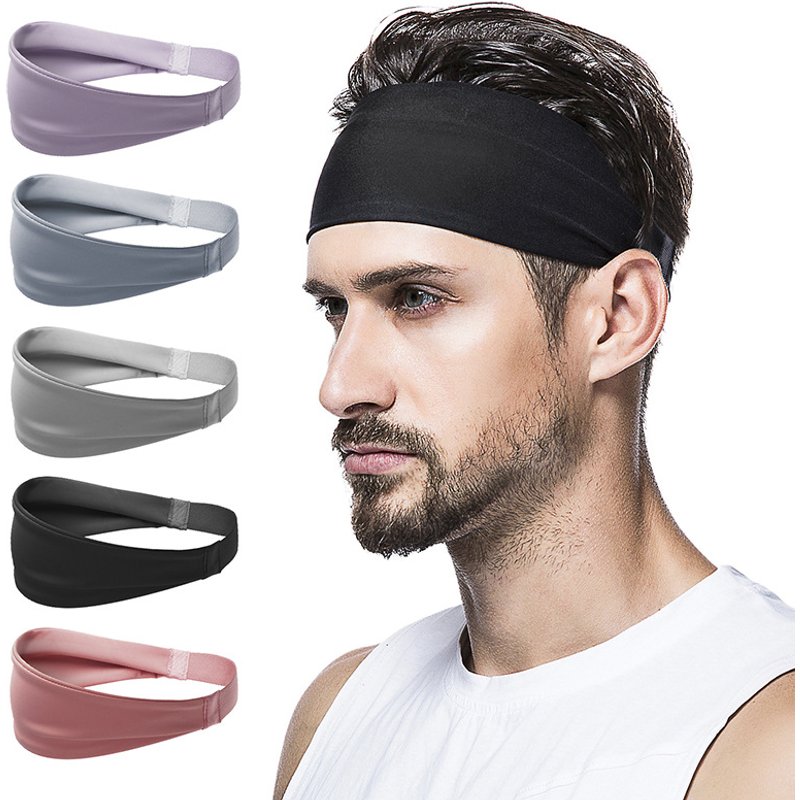 Unisex Sports Sweat-absorbent Headband Running Fitness Forehead Towel Headband Headband Basketball Sports Headband For Men And Women