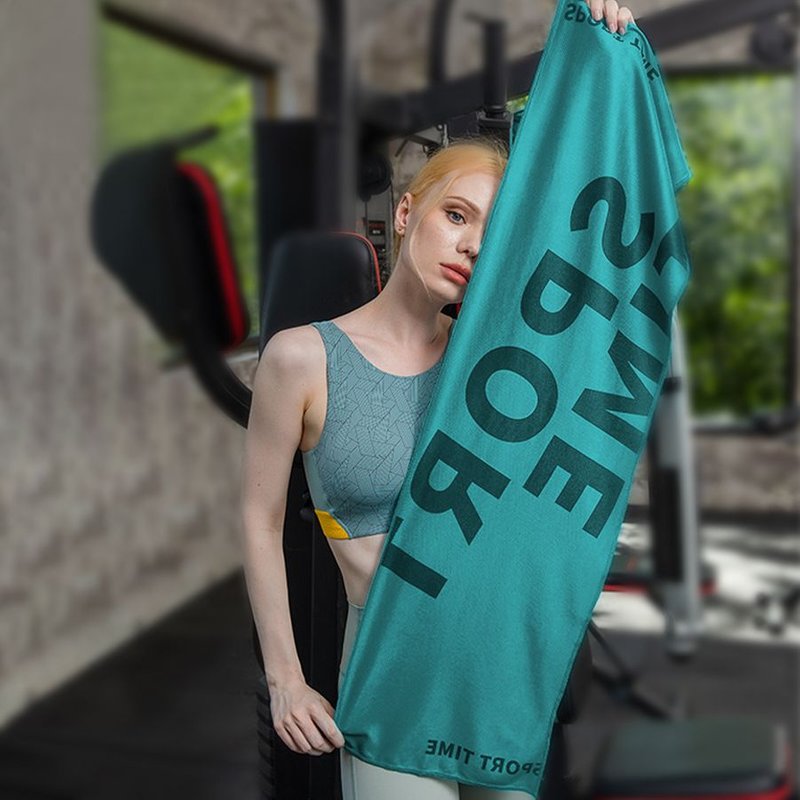 Summer Ice Silk Cool Gym Running Quick-Dry Sweat-Absorbing Cooling Breathable Sports Sweat-Wiping Towel