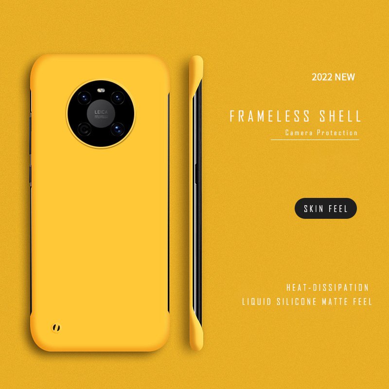 Ultra Thin Slim Hard PC Frameless Case For Huawei P50 P40 P30 P20 Lite Y9S Y8P Mate 40 30 20 Pro Matte Cover Cases