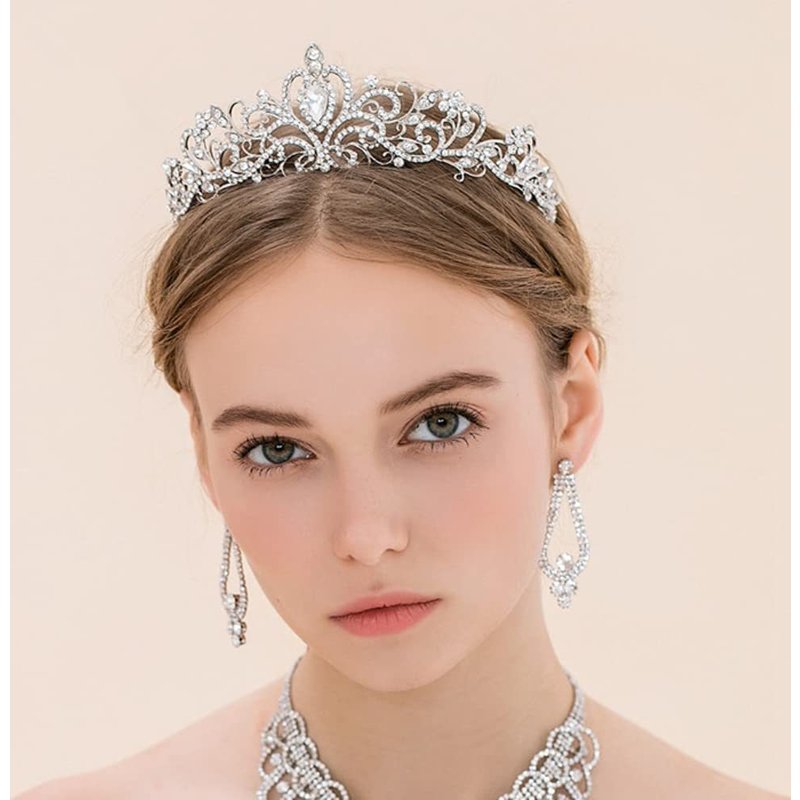 Bridal Rhinestone Crown Exotic Headdress Forest Temperament Hair Accessories Female Stage Party Crown