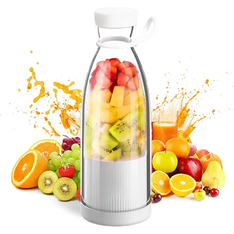 Newly design fresh fruits mixer smoothie bottle mini fast juice juicer portable blender
