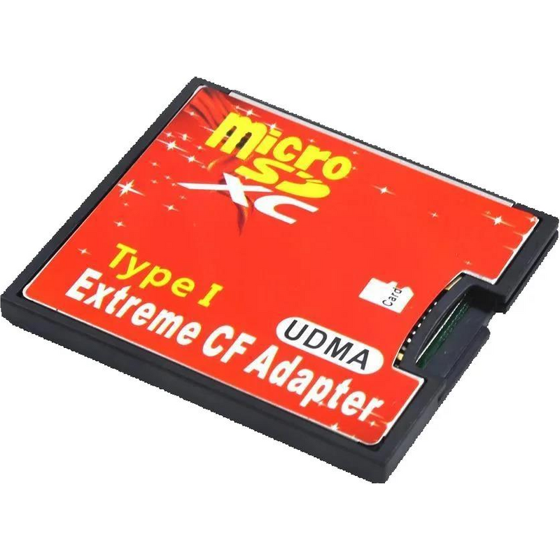 1PCS TF to Type I Support Micro SDXC/SDHC/SD Memory Card Reader UDMA Extreme CF Adapter Converter For Camera