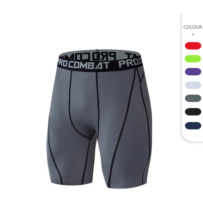 Men's Underwear Fitness Running Tight Training Shorts Shorts Basketball Quick Drying Elastic Compression Fitness Pants