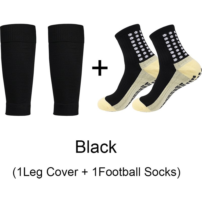 Football socks sheath training thick towel bottom in the tube spot non-slip men's and women's sports socks leg socks