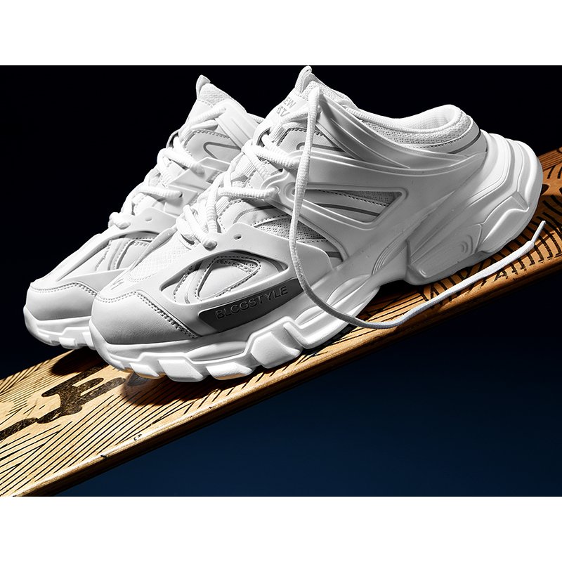 Stuart's New Paris 3. Generation Halbanhänger Paar Mode Schuhe