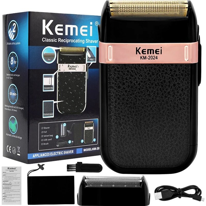 Clipper Electric Shaver Men's Razor Beard Trimmer Shaver For Men Portable Shaving Machine Hair Clipper Facial Epilator