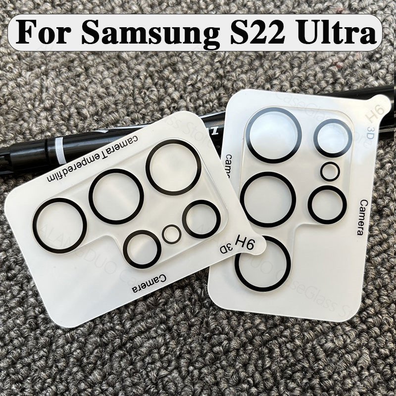 For Samsung Galaxy S22 Ultra Camera Lens Protector Tempered Glass For Samsung S22Ultra Camera Lens Glass Protective Case