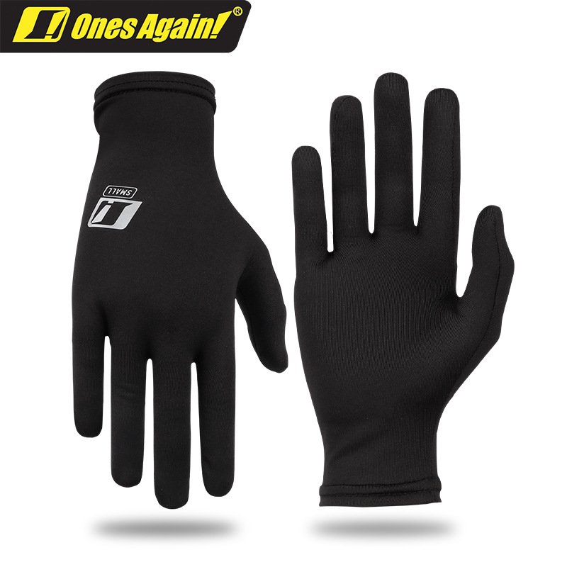 Creative Motorcycle Winter Inner Gloves With Summer Ice Silk Lining, Lightweight, Quick Release, Thin, Tight Fitting Touchscreen