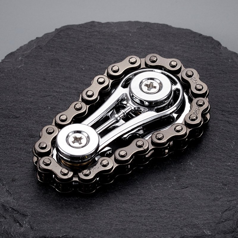 Gear car chain fingertip gyroscope chain decompression gyroscope decompression artifact adult toy boring artifact fun boy