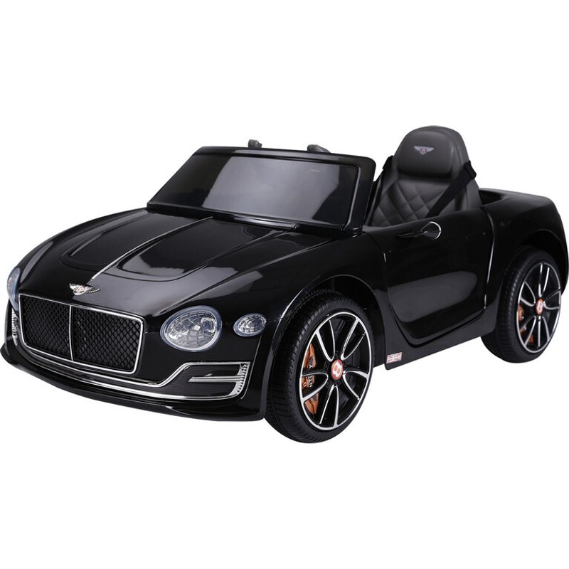 370-045V70BK HOMCOM Bentley GT Licensed 12V Electric Car for Kids, Kid's Electric Ride on with Remote Control, Ride on Car with LED Lights, Music, for 3-5 Years, Black