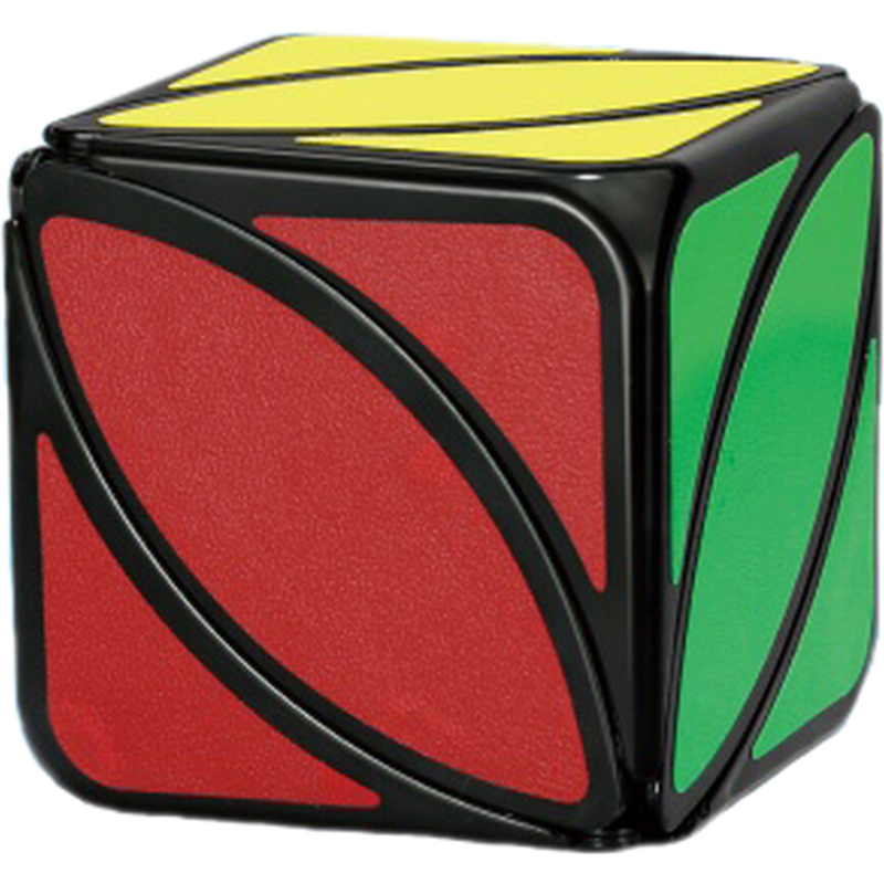 Maple Leaf Shape Mod Cube, Traditional Sticker Design, Novelty Puzzle Toy
