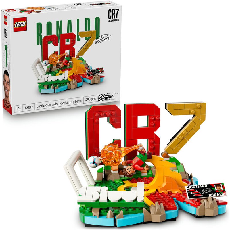 LEGO Editions 43012 Cristiano Ronaldo – Football Highlights