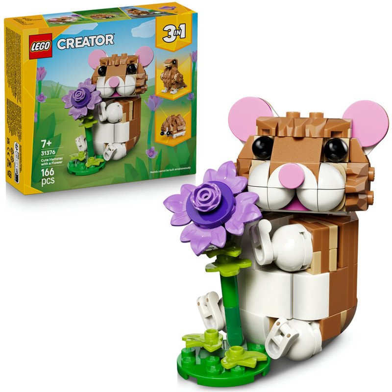 LEGO Creator 31376 Cute Hamster with a Flower