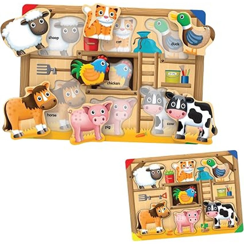 Learning Journey My First Lift & Learn Puzzle - Farm