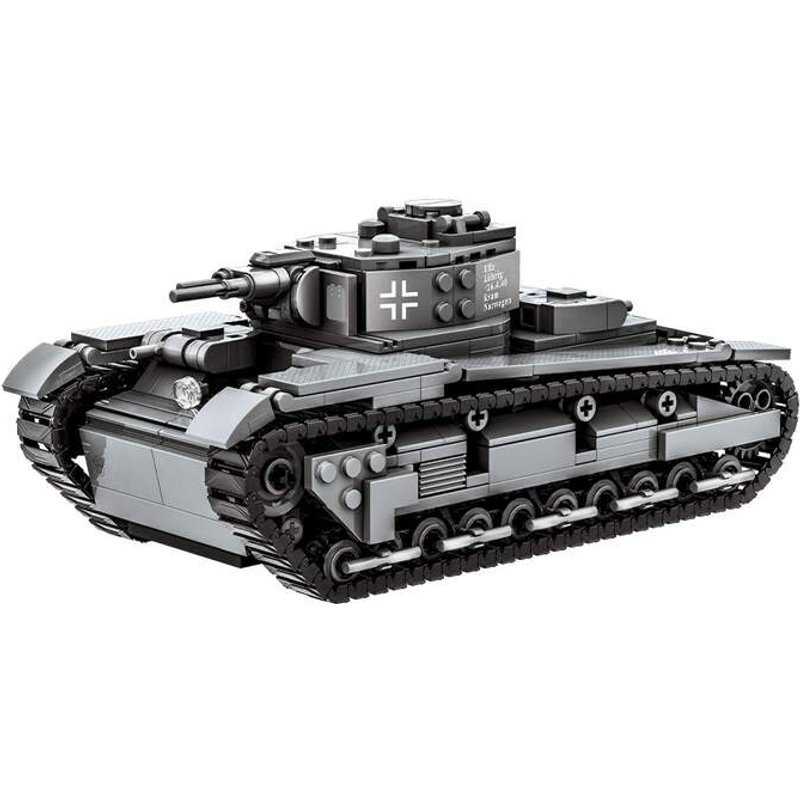 WANGE NBFZ Heavy Tank 673 Pcs Building Blocks Set for Hobby Builders