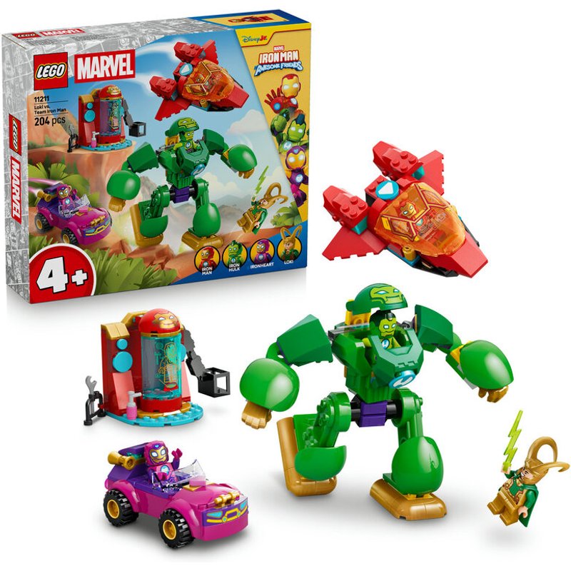 LEGO Disney Junior Marvel 11211 Loki vs. Team Iron Man