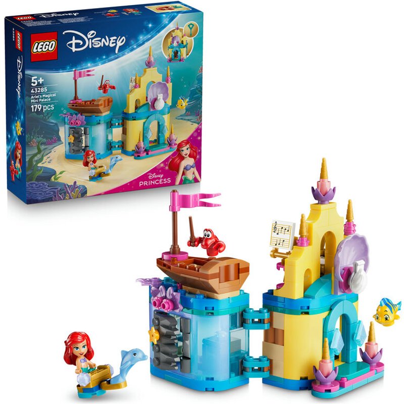 LEGO Disney Princess 43285 Ariel's Magical Mini Palace