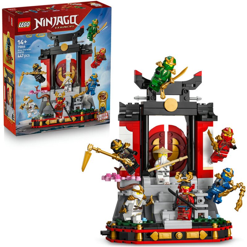 LEGO Ninjago 71866 Ninja Character Display 15th Anniversary