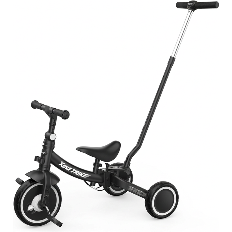 besrey Balance Bike Tricycle with Push Bar