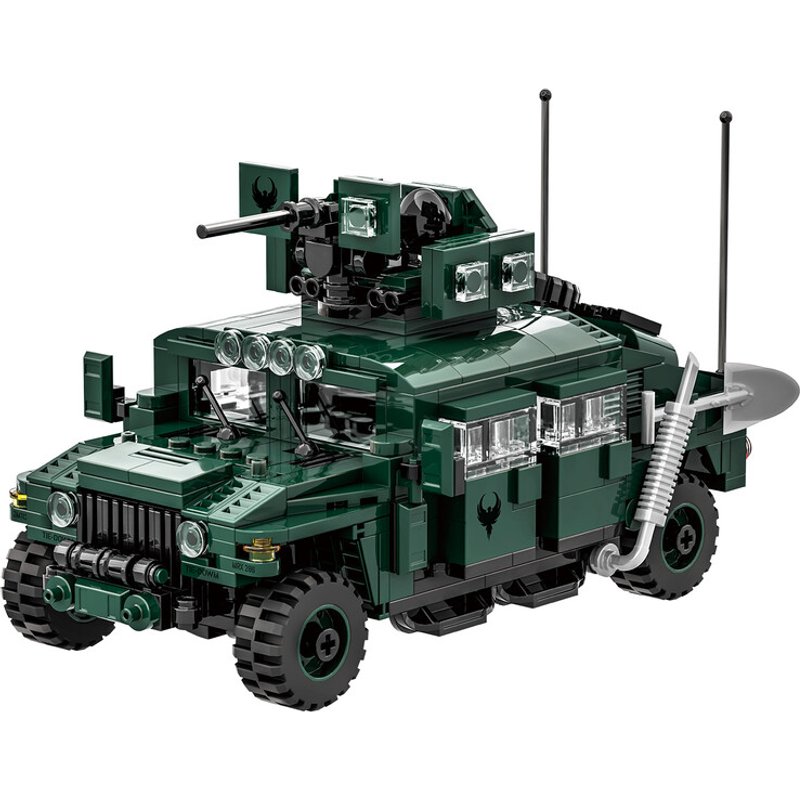 WANGE M1151 Enhanced Armament Carrier 518 Pcs Building Blocks Set for Hobby Builders, Halloween and Christmas Gifts