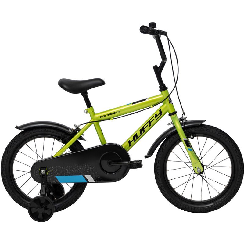 Huffy Pro Thunder 16 Inch Bike Acid Green