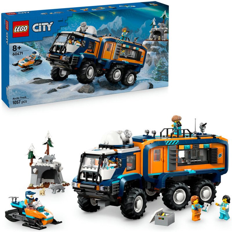 LEGO City 60471 Arctic Explorer Science Lab Truck