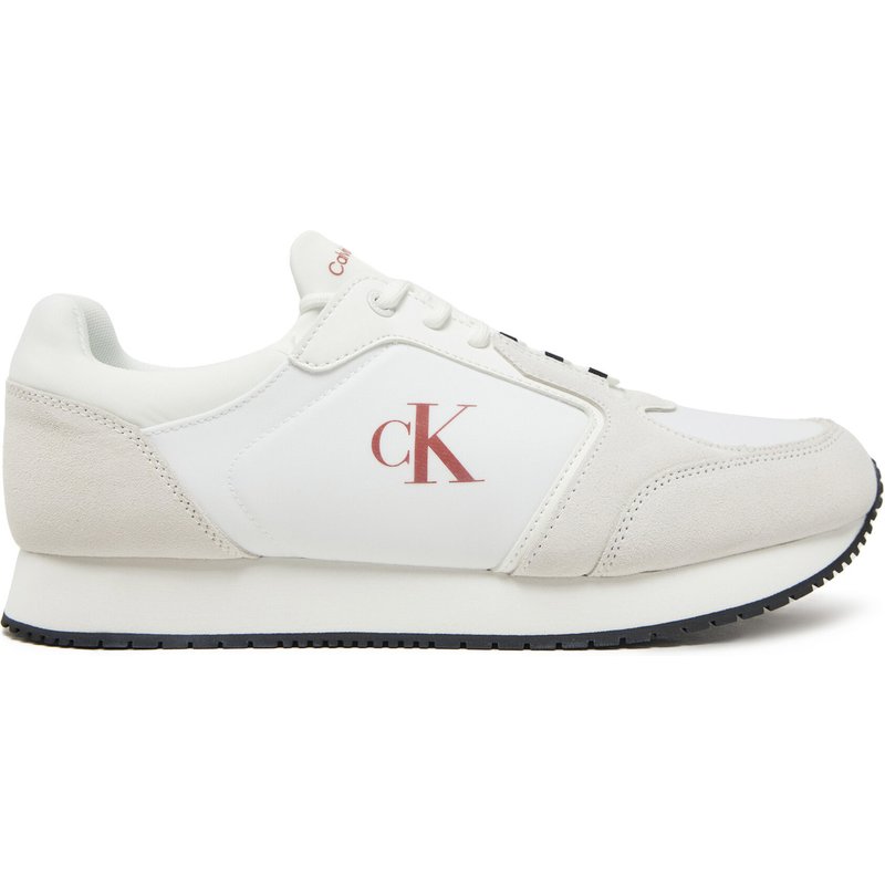 Sneakers Calvin Klein Jeans Retro Sock Runner Mg YM0YM01152 Weiß