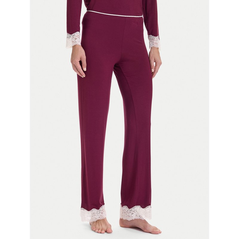 United Colors Of Benetton Pyjamahose 3Z123F04A Dunkelrot Regular Fit