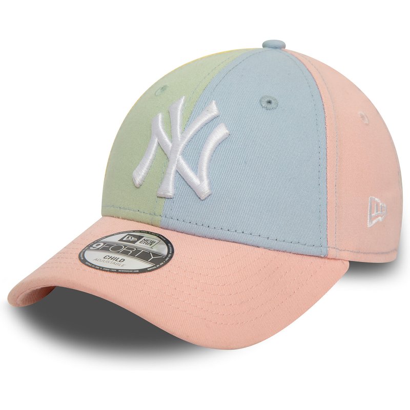 Cap New Era Child Block 940 Nyy 60435016 Rosa